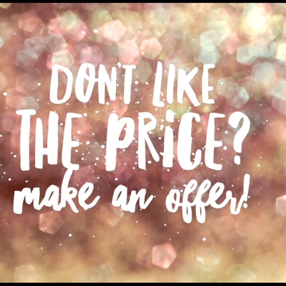 Feel free to make me an offer💕